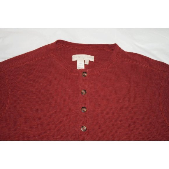 The Territory Ahead Mens  Long Sleeve Henley Pullover Shirt Size Small - Picture 2 of 5